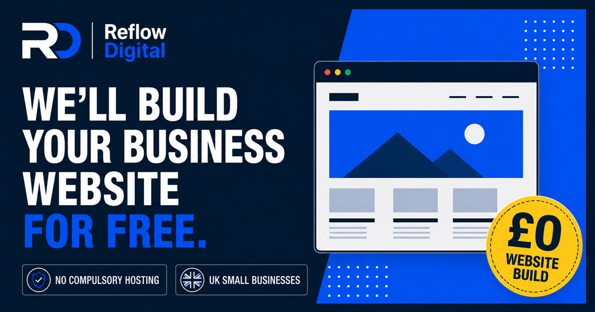 The Free Website Offer | Reflow Digital